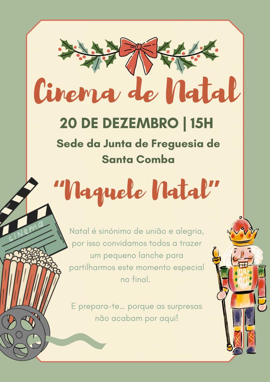 Sess&atilde;o de Cinema "Naquele Natal"